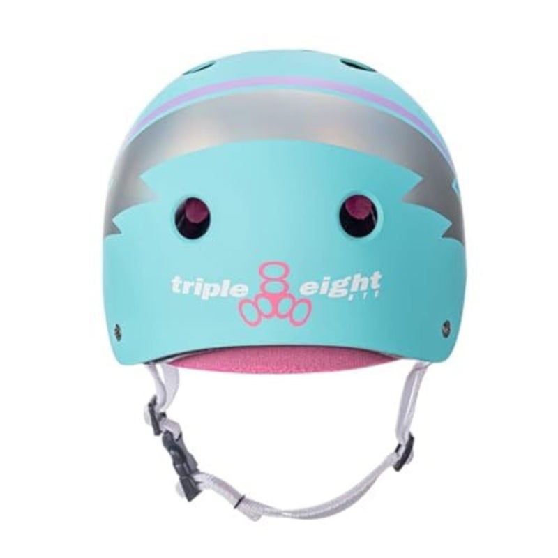 Triple Eight Certified Sweatsaver Helmet for Skateboarding, BMX, Roller Derby, Roller Skating, Inline Skating, Scooter and Bike - Image 3